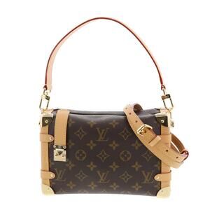 LOUIS VUITTON Side Trunk Bag Shoulder Messenger Brown